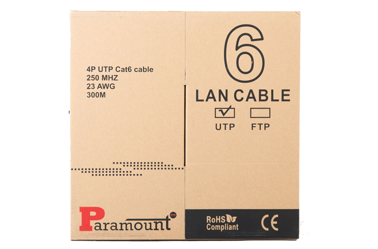 Paramount Cat 6 Ethernet Cable (Box of 300m)